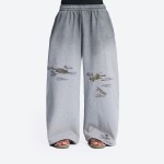 Camo Patch Baggy Sweatpants